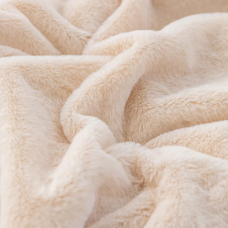 Bubble Rabbit Blanket Flannel Four Seasons Nap Sofa Blanket Coral Velvet Leisure Air Conditioning Cover Blanket 5