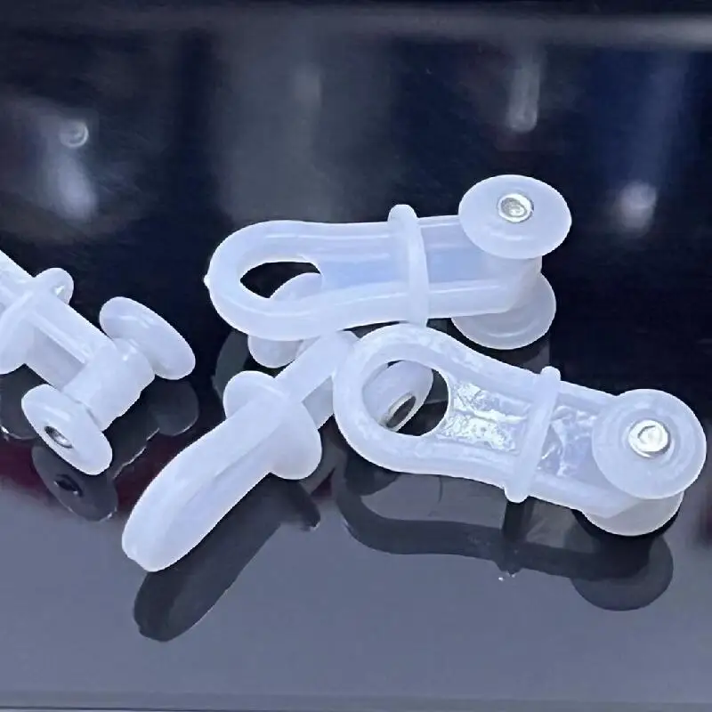 Description Picture 6 of item50PCS plastic curtain track pulley old-fashioned curtain bead roller hook wheel window decoration hardware accessories