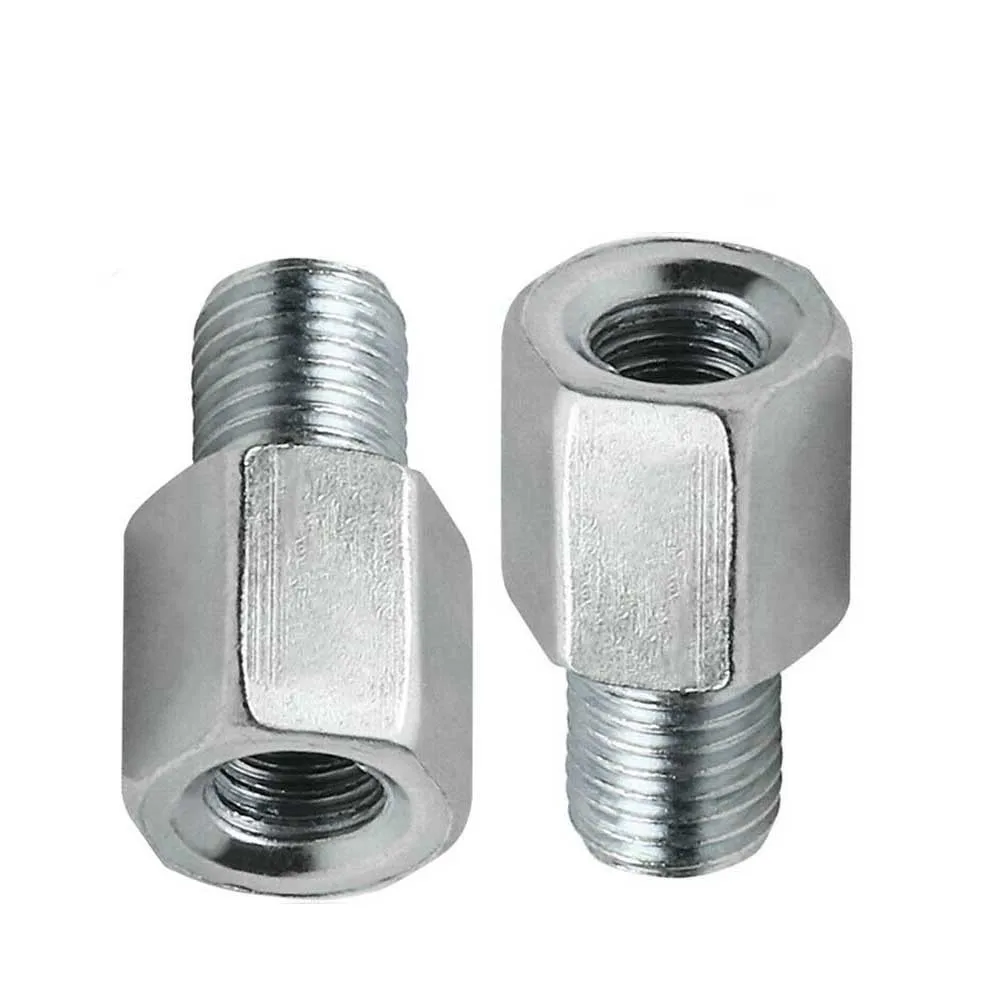 2 stücke Motorrad Roller Spiegel adapter 8mm Buchse im Uhrzeiger sinn bis 8-10mm männliche Uhrzeiger sinn Spiegel adapter im Uhrzeiger sinn Gewindes ch rauben – Detail 3