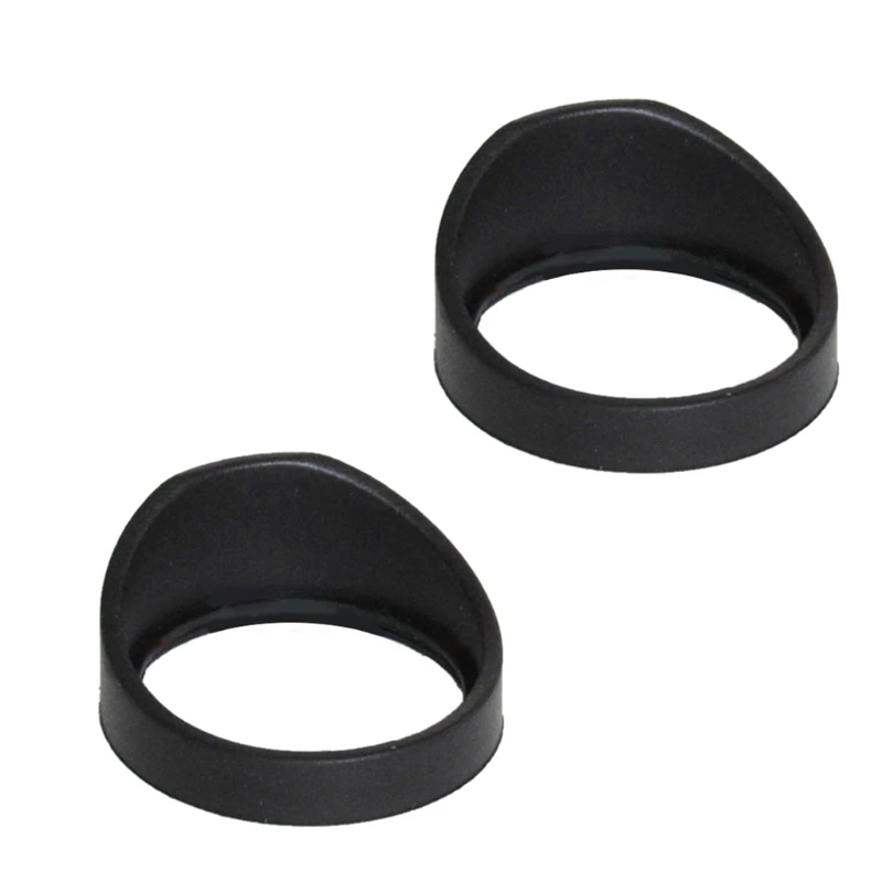 

2Pcset 40mm Diameter Rubber Eyepiece Cover Eyeguards Eye for Protection Stereo Microscope Monocular