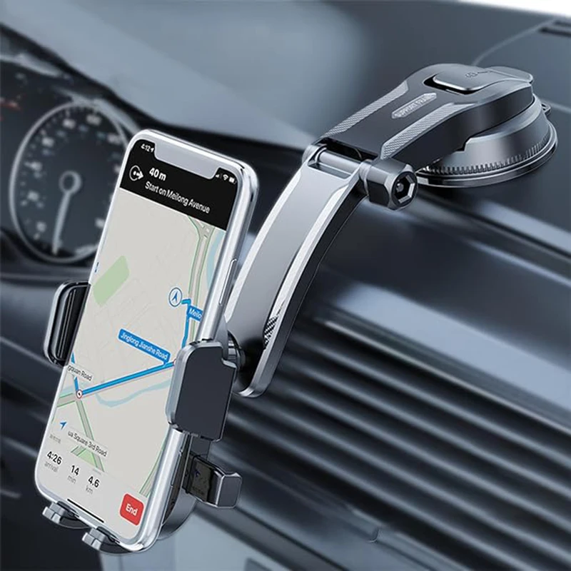 

Car Dashboard Phone Bracket Auto Sucker Cellphone Stand For GPS Navigation Desk Windshield Hanging Holder for Iphone Xiaomi