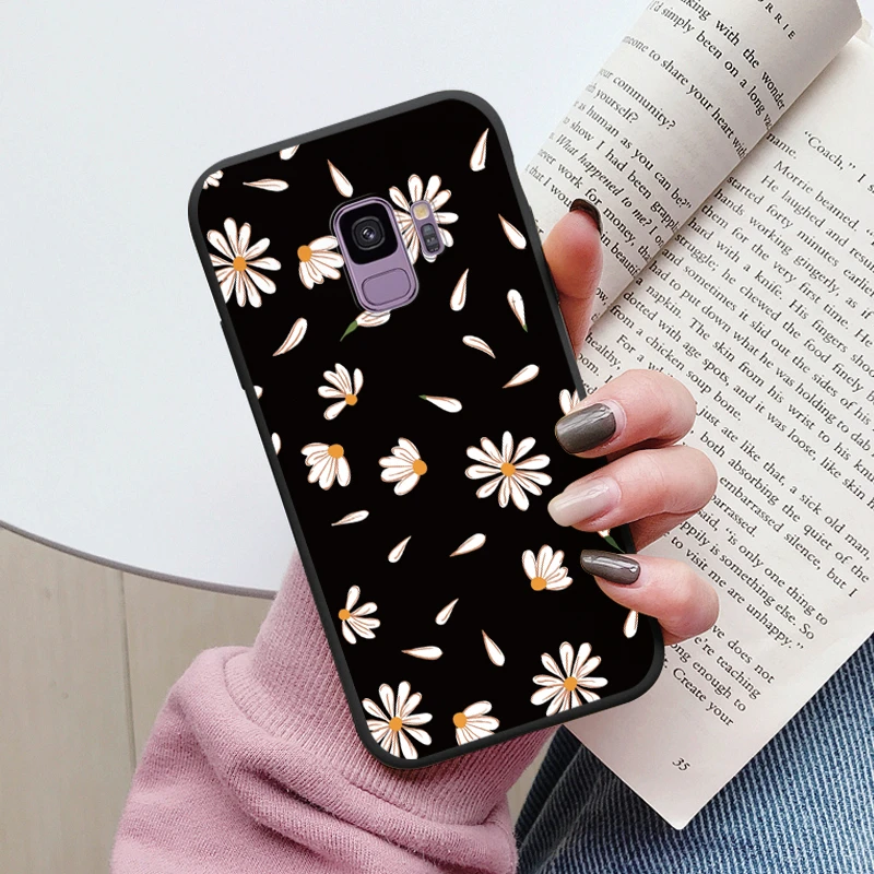 Adorable Sunflower Soft Bumper Case - Painted Design