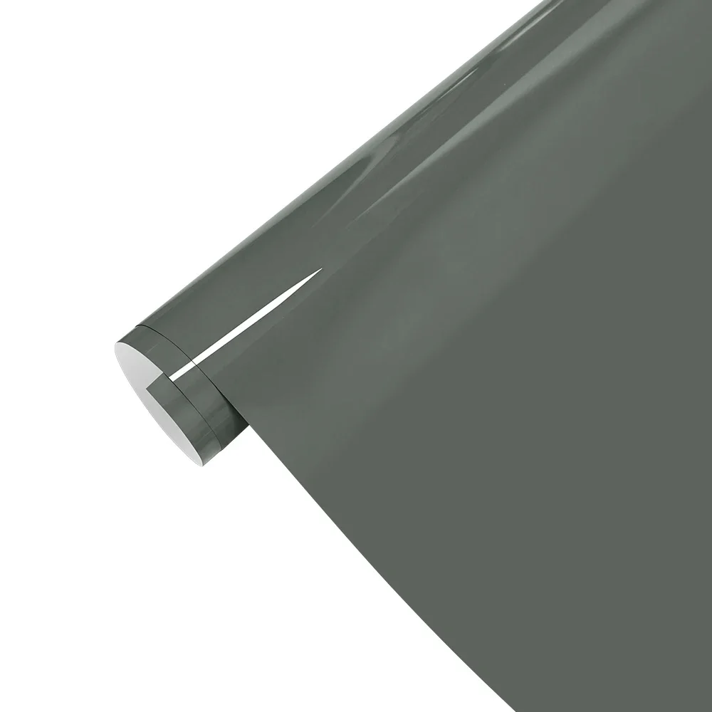 PET Ultra Gloss Nardo Grau Auto Vinyl Film Auto Aufkleber mit Air Release Technologie Selbstklebende Motorrad Auto Karosserie Dekoration