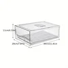 1pcKitchen refrigerator storage box drawer type fresh-keeping box eggs and meat food frozen finishing storage box 5
