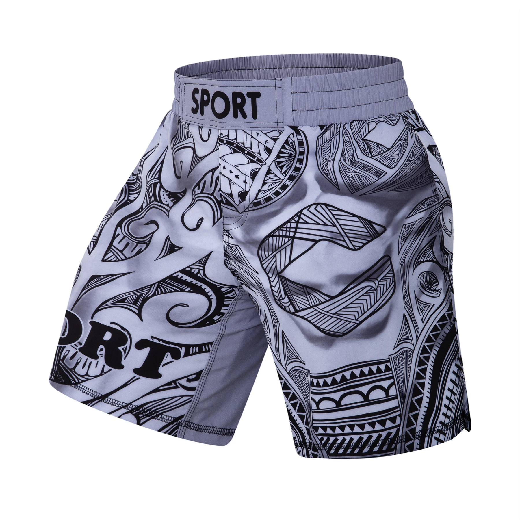 Cody Lundin Crossfit Men Fitness Running Shorts MMA Short With Printed Lightweight Grappling Combat Shorts For Boxing Weightlift 2