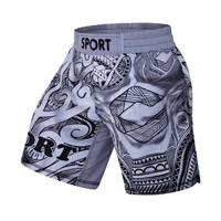 Cody Lundin Crossfit Men Fitness Running Shorts MMA Short With Printed Lightweight Grappling Combat Shorts For Boxing Weightlift 2