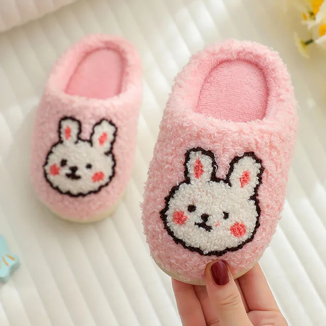 Product Review: Autumn Winter Children‘s Fluffy Slippers