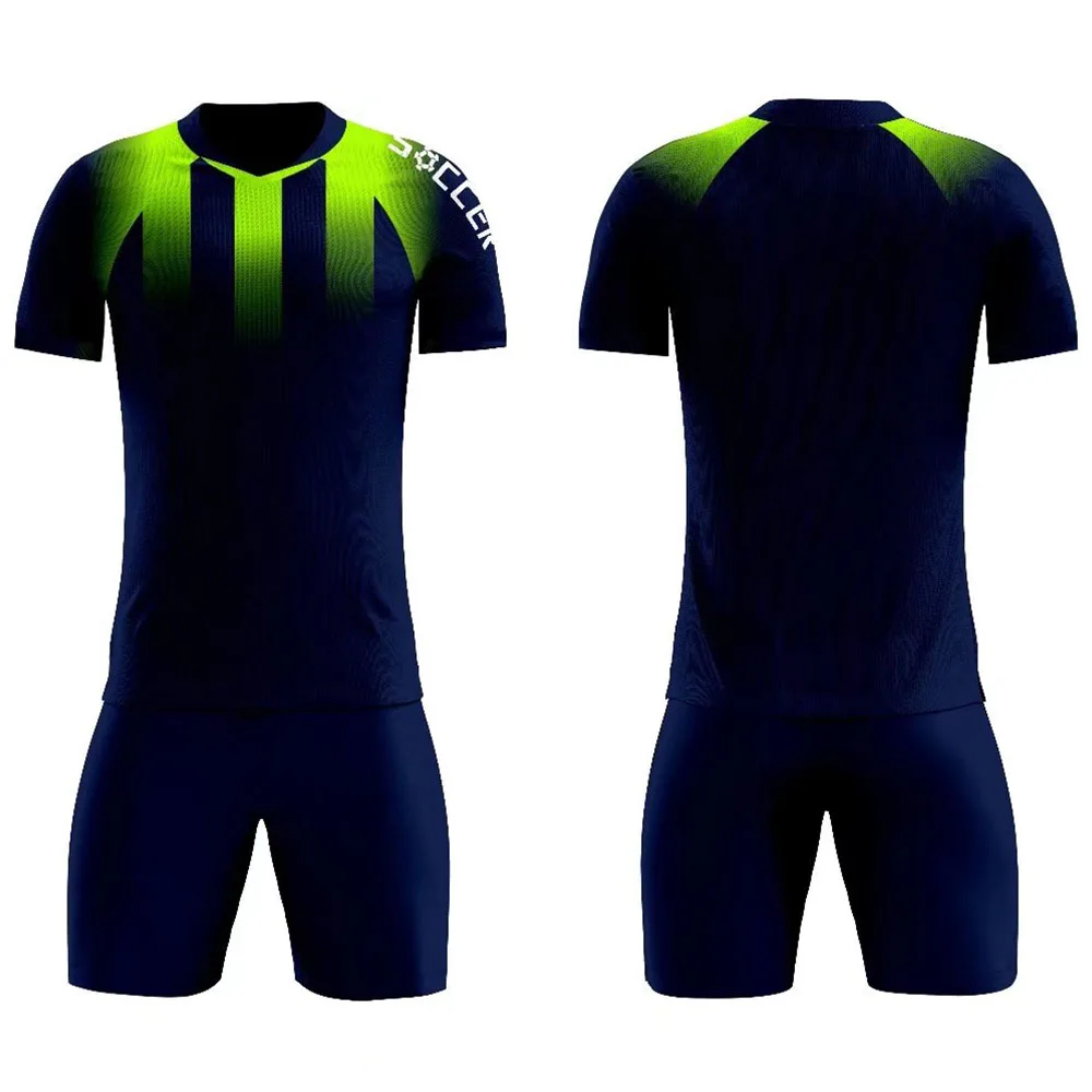 Football Jersey Training Clothes Uniform Tracksuit Men Kids 23/24 Sublimation Blank Quick Dry
