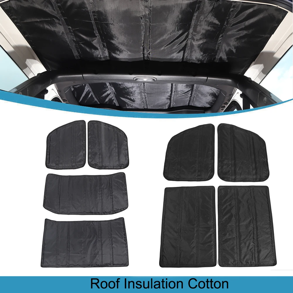 Car Roof Insulation Cotton Deadener Insulation Cover For Jeep Wrangler