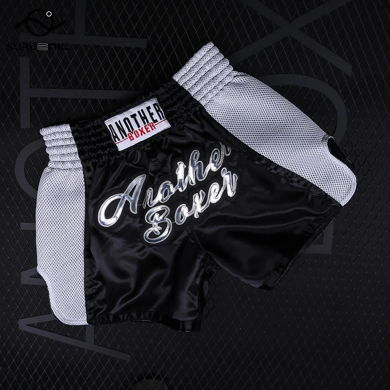 Muay Thai Shorts Men Women Kids Boxing Training Kickboxing Pants Breathable MMA Shorts Combat Martial Arts Fight Clothing,mma shorts