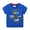 Jumping Meters New Arrival Boys T Shirts For Summer Cotton Cartoon Aircraft Embroidery Toddler Kids Tees Baby Tops Clothes 5