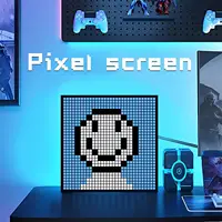 Smart LED Matrix Pixel Display RGB DIY Graffiti Bluetooth App Control Art Display For Gaming Room Decor Cool Animation Frame 1