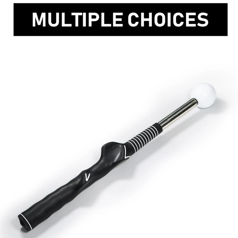 1 Pcs Golf Swing Practice Stick Telescopic Golf Swing Trainer Golf Swing Master Training Aid Posture Corrector Practice Golf Exe 2