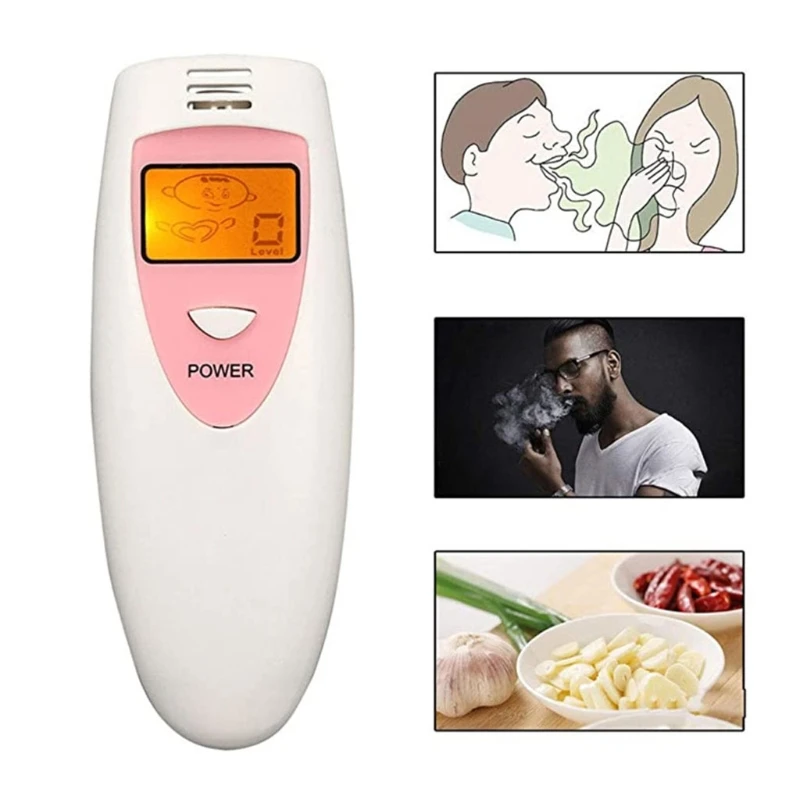 

Bad Breath Detector Oral Hygiene Condition Tester Mouth Internal Deodorant Meter Breathe Smell Checker