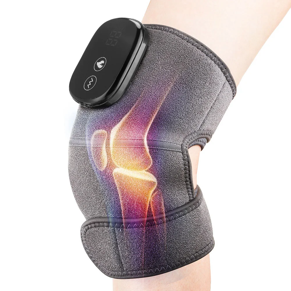 aquecimento elétrico vibração do joelho massagem ombro cinta de apoio cinto de terapia artrite lesão articular alívio da dor reabilitação