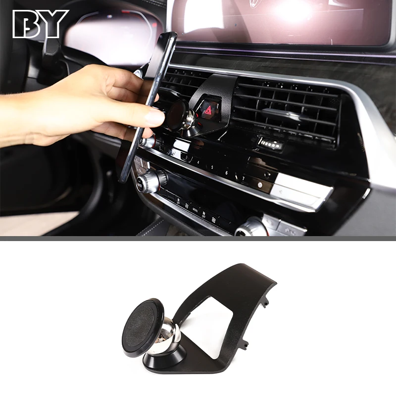 

Car Holder For Phone Air Vent Clip Mount Stand Smartphone GPS Support For BMW 5Series G30 2018-2022 525li 530li Accessories