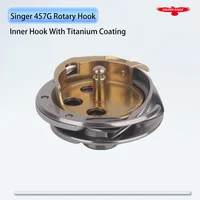 GOLDEN EAGLE DSH-DP2(457)T Titanium Rotary Hook for Singer 457G Zigzag, Mitsubishi LZ720 LZ780, YUNLUN 547U205 225 (KRP457, DP2-57(2), 502718)