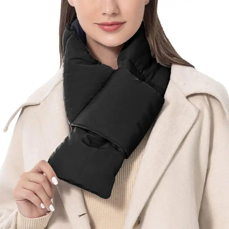 

Зимний регулируемый водонепроницаемый Флисовый Шарф для улицы, карманный дизайн, зимний теплый шарф для альпинизма