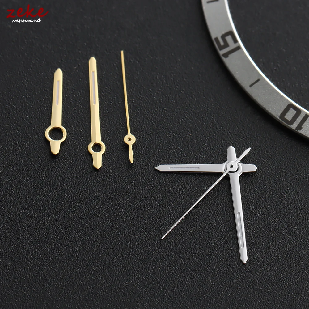High Quality Polished Silver and Gold Luminous Watch Hands