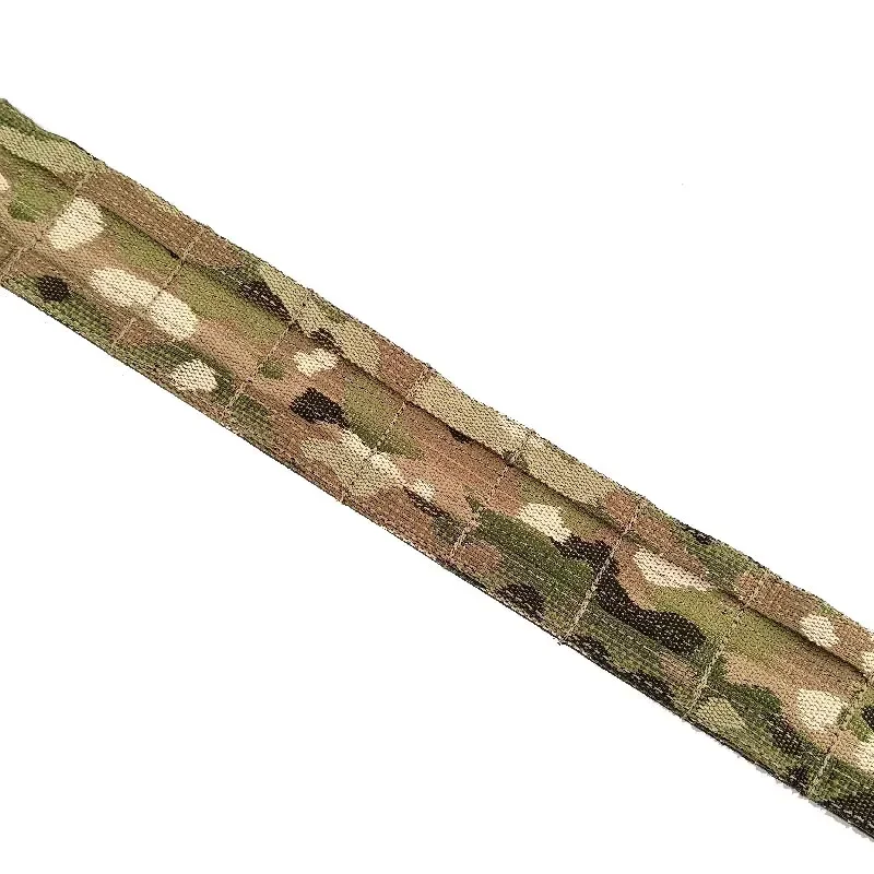 전술 벨트 에어소프트 MOLLE 2인치 배틀 벨트 남성용 전투 사냥 퀵 릴리스 버클 내구성 워게임 벨트