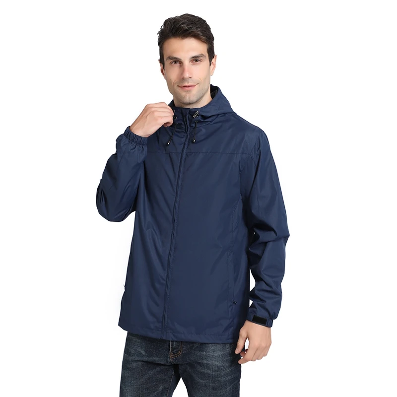 2022 New Men's Outdoor Jacket Windproof Waterproof Sports Windbreaker Jacket Spring And Autumn Men's Hooded Jacket Windbreaker
