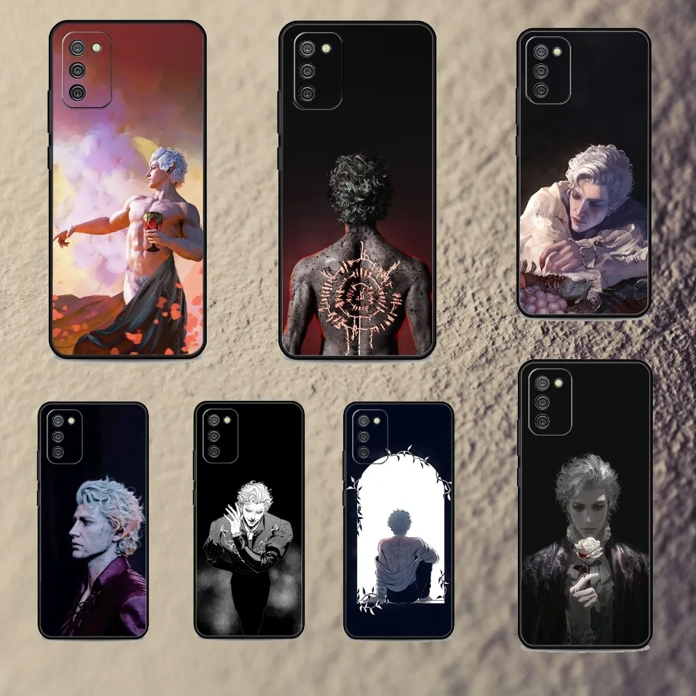 B-Baldur'S Gate 3 Bg3 Astarion Custodia Per Telefono Per Samsung S23,22,21Fe 20,10Lite 9,8,5Plus 6,7Edge Note20,20 Silicone Ultra Nero