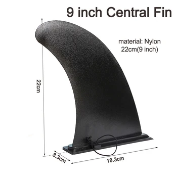Stablizzatore accessorio SUP con pinna per onda d'acqua da surf per Z RAY Stand Up Paddle Board tavola da surf pinna laterale con pinna centrale scorrevole
