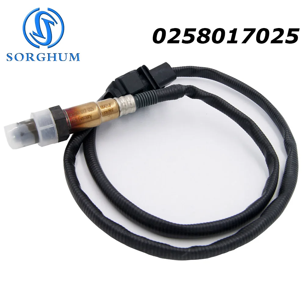 Sorghum 0258017025 Sensore Lambda Ossigeno O2 A Banda Larga 17025 Lsu 4.9 Per Plx Uego Aem 30-2004