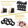 5-60kg Adjustable Hand Grip Strength Strengthener Trainer Full Set With Counter Wrist Forearm And Hand Exerciser For Muscle 5
