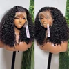Xcurly Curly Short Bob Human Hair Wigs 13x4 13X6 HD Lace Frontal Wig Brazilian Deep Wave 5x5 Closure Wig For Women Pre Plucked 1