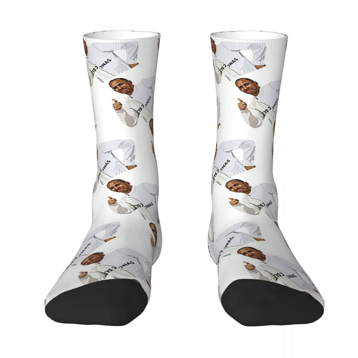 

All Seasons Crew Stockings Thumbs Up Hamilton Socks Harajuku Funny Hip Hop Long Socks Accessories for Men Women Christmas Gifts