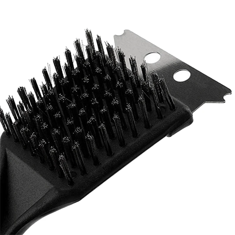 HOT SALE Barbecue Grill Brush Steel Wire Bristles BBQ Cleaning Brushes Durable Cooking Tool Outdoor Home BBQ Gas Kit Accessories