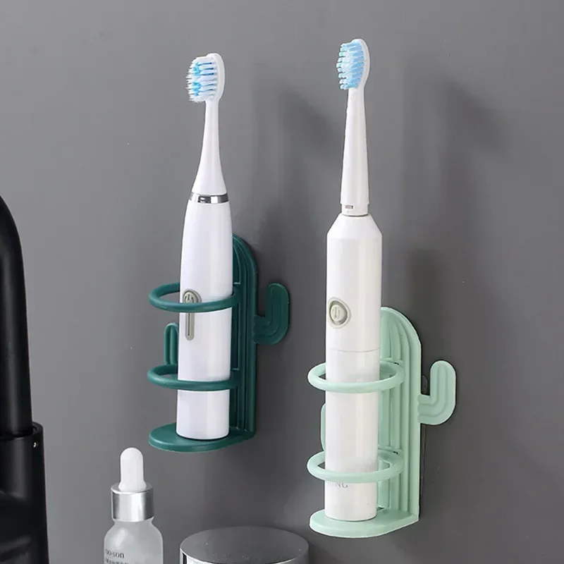 

Wall-Mounted Electric Toothbrush Holder Holder Punch-free Razor Holder Storage Shelf Toothbrush Organizer Bathroom Accessories