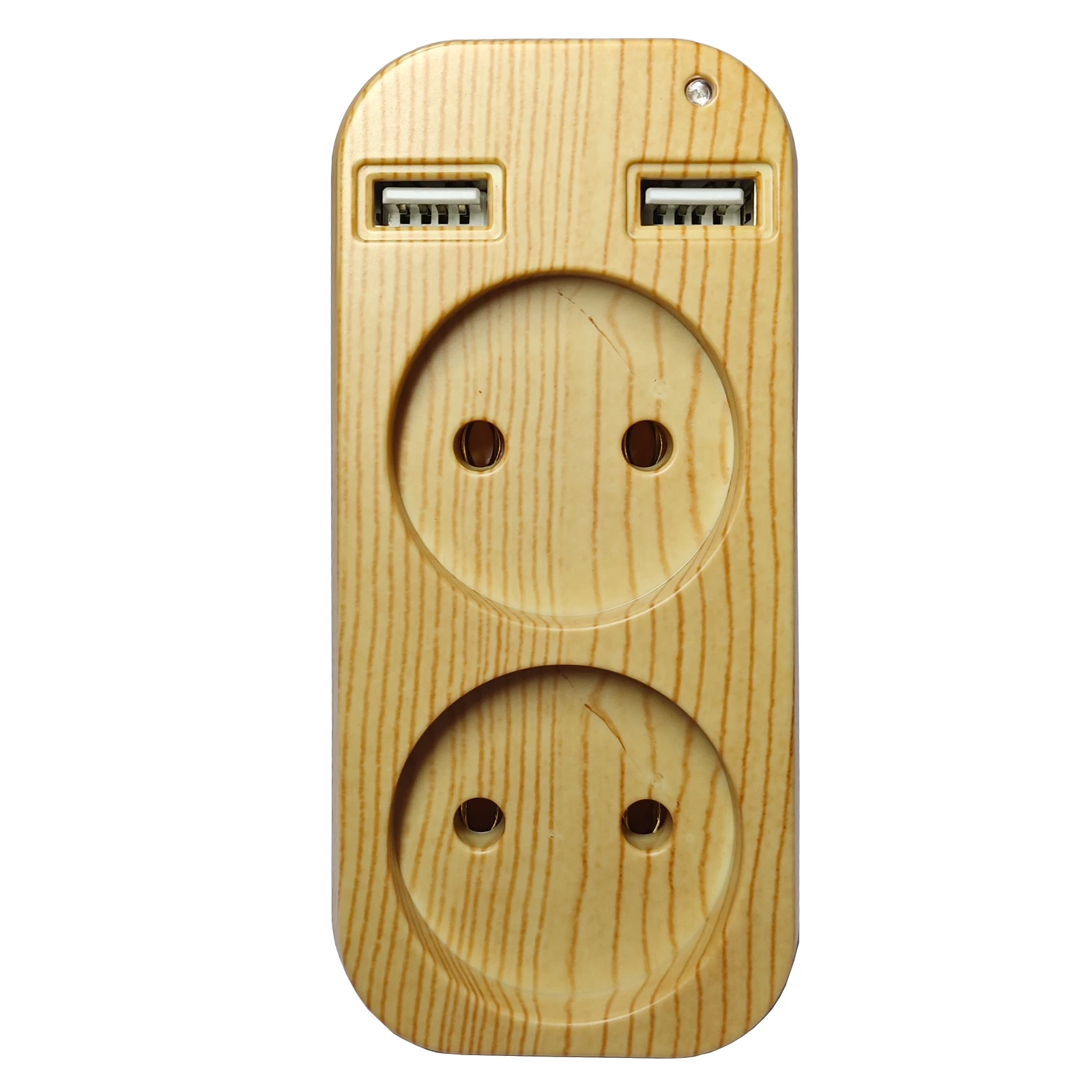 Universal Socket Adapter EU Plug Conversion Plug Multifunctional Socket Extender With 2 USB Charger Multi Outlet for Home/Office