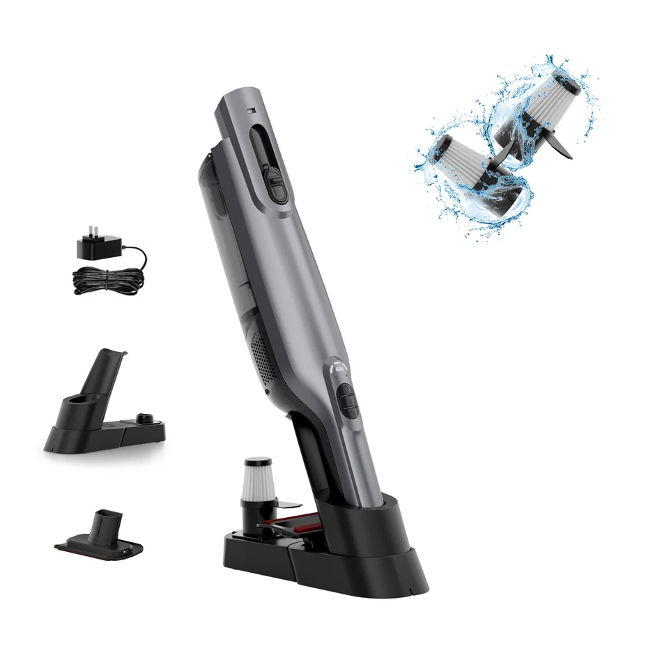 Cordless Handheld Vacuum with LED Light Portable