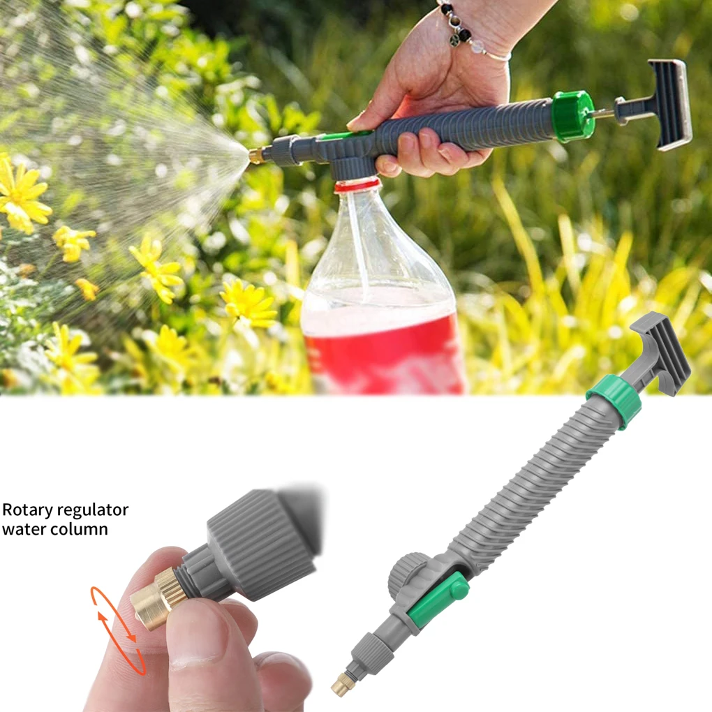 

Drink Bottle Sprayer Spray Head Adjustable Pressure Atomization Nozzle Garden Plant Watering Sprayer Universal Spray Tool