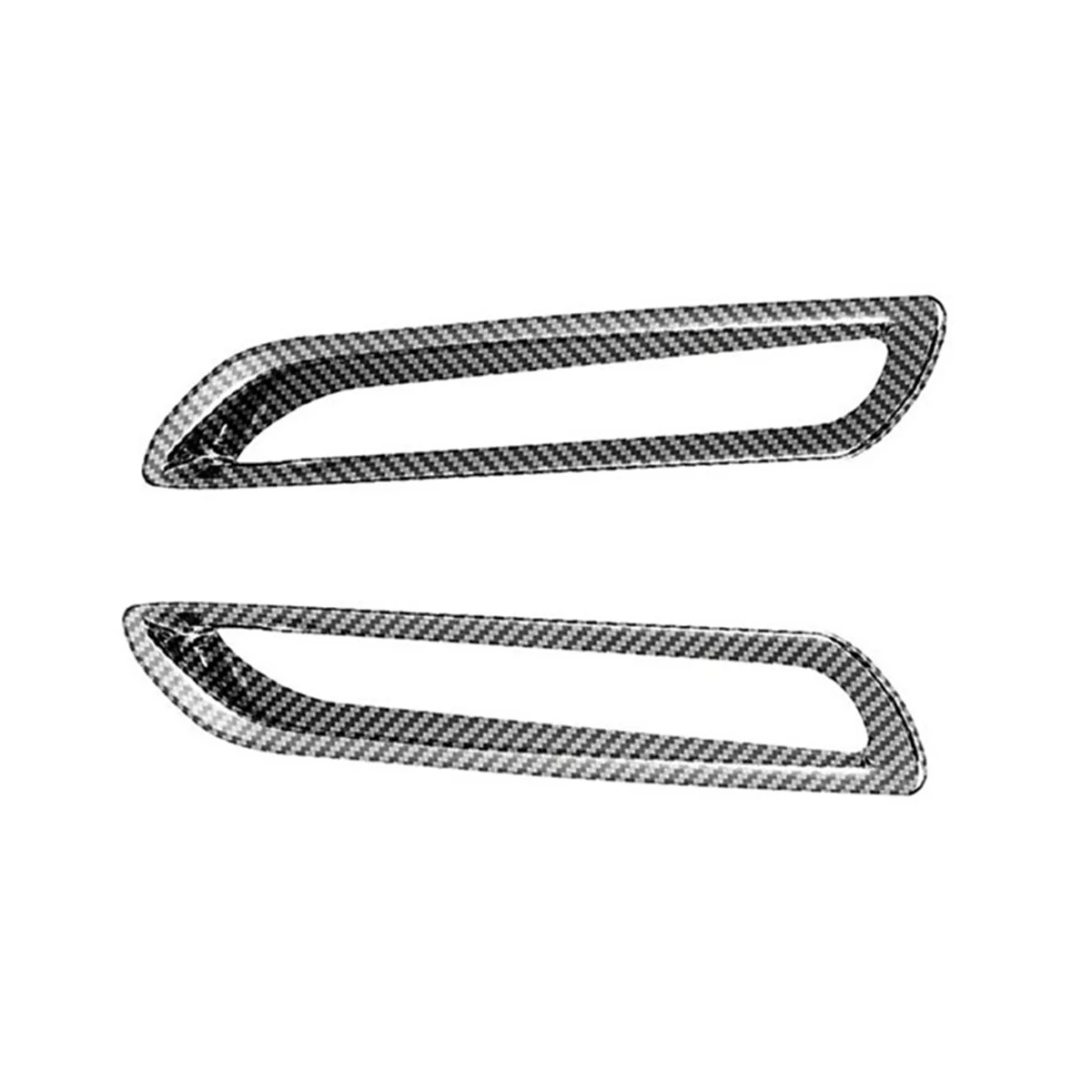 

Для Toyota Alphard Vellfire 2015-2020, Автомобильный задний бампер из углеродного волокна, отражатель, противотуманная Обложка, отделка