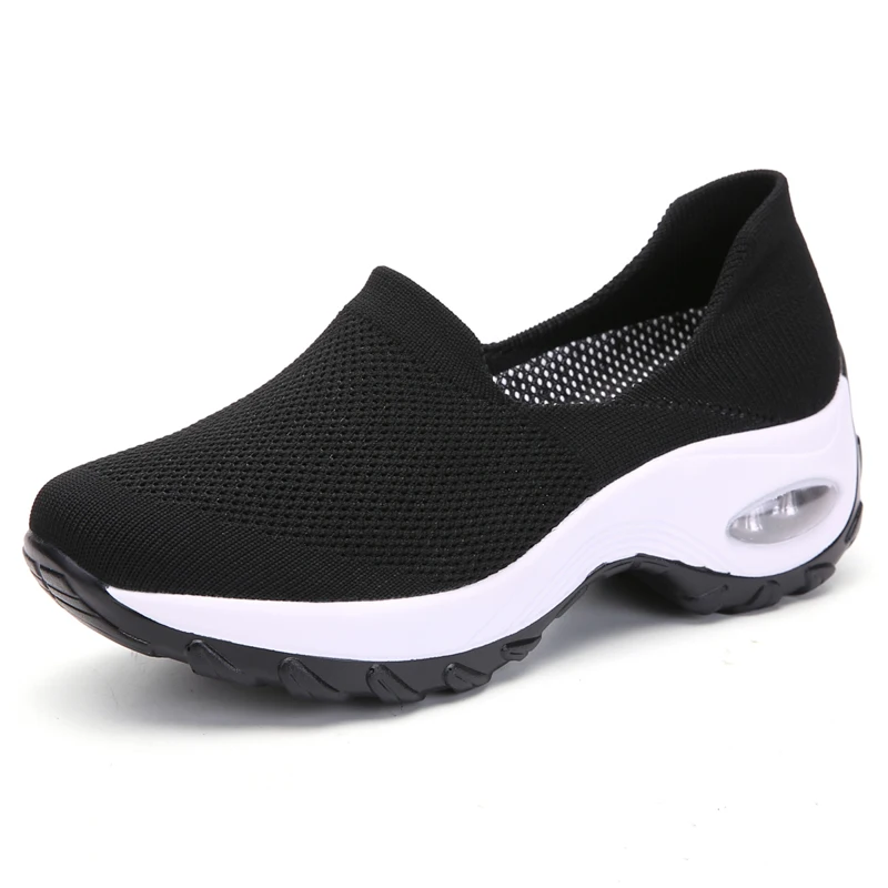 

2023 Summer Women Sneakers Luxury Platform Sports Shoes Slip-On Female Comfortable Casual Loafers Flat Shoes for Women Moccasins
