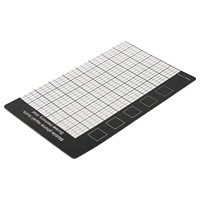 MAGNETIC MOBILE PHONE REPAIR MAT Magnetic Mat Home Black Fix Small Screws Magnetic Screw Memory Mat 145 X 90mm 1
