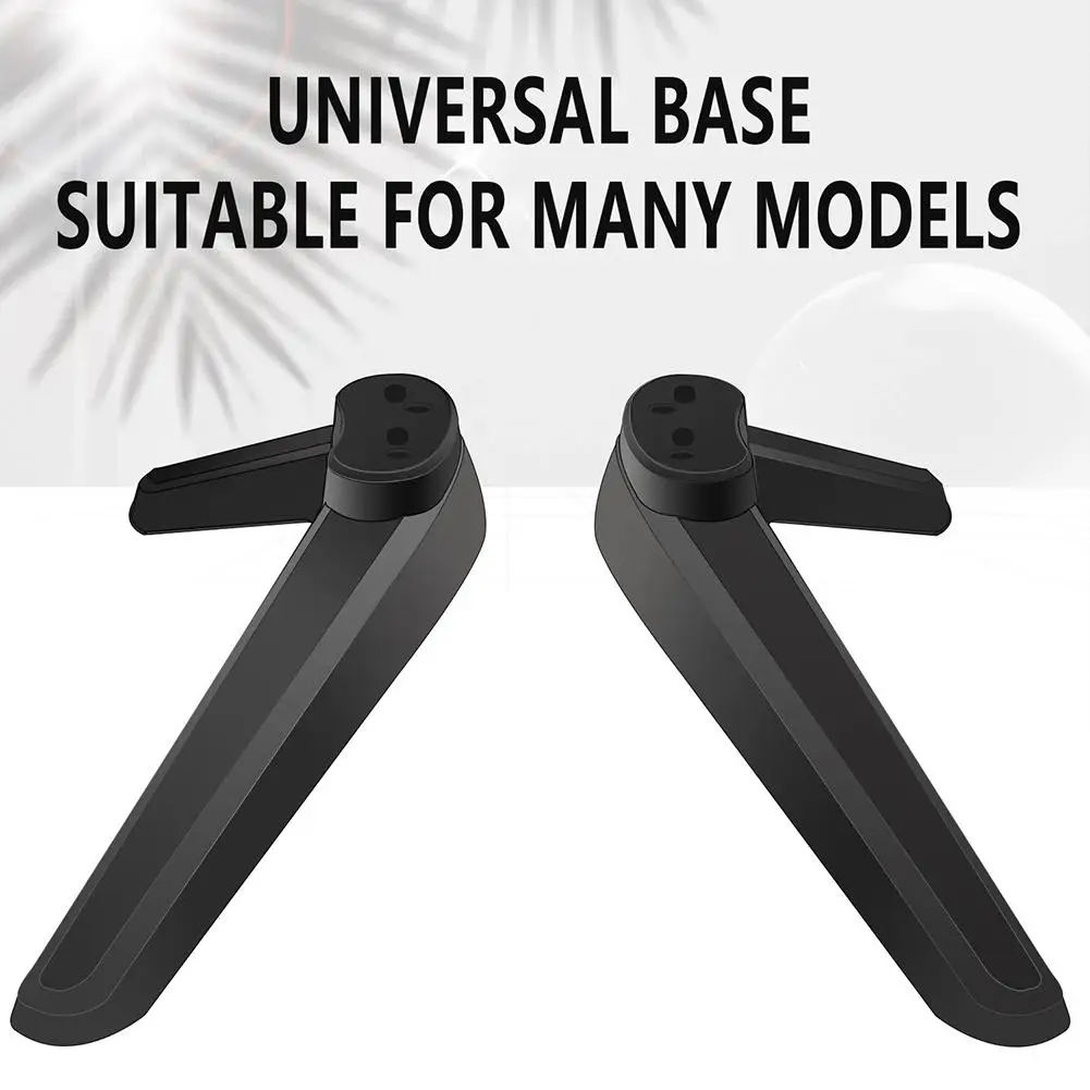 Universal TV Stand Table TV Stand Base Replacement Base Pedestal Feet Mount Legs 17Mm-20Mm Durable Easy To Use