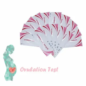 20Pcs Women LH Ovulation Test Strips Over 99% Accuracy Quick Response Fertility Ovulation Tests Strips Home Urine Measuring Kits 1