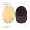 Shoe Gloves Shoe Care Brush Shoes Cleaner Soft Wool Plush Polished Gloves Wipe Shoes Handbag Brushes Leather Care 5