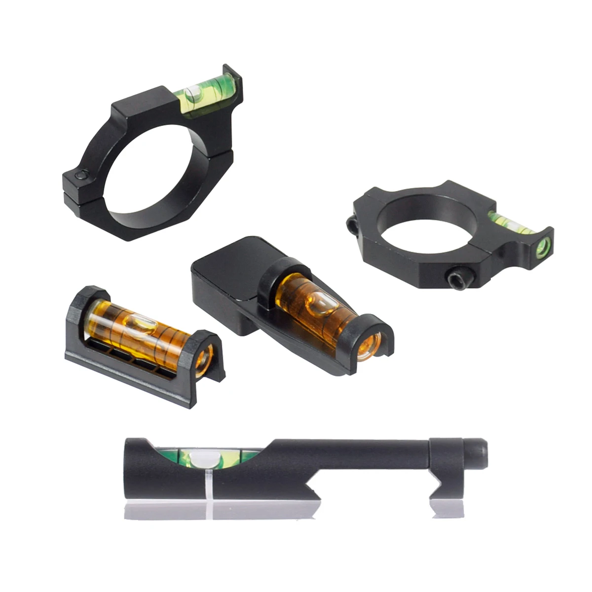 Rifle Scope Bubble Level Fit 25.4mm/30mm/34mm Tube Dia Riflescope Reticle Leveling Sight 11mm 20mm Picatinny Rail Mounting