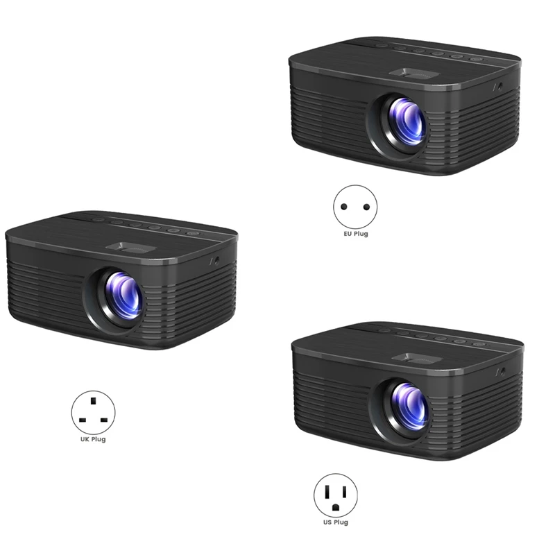 

1920X1080p Projector T11 Multi-Functional Home Projector Mini Portable Same Screen Version Projector