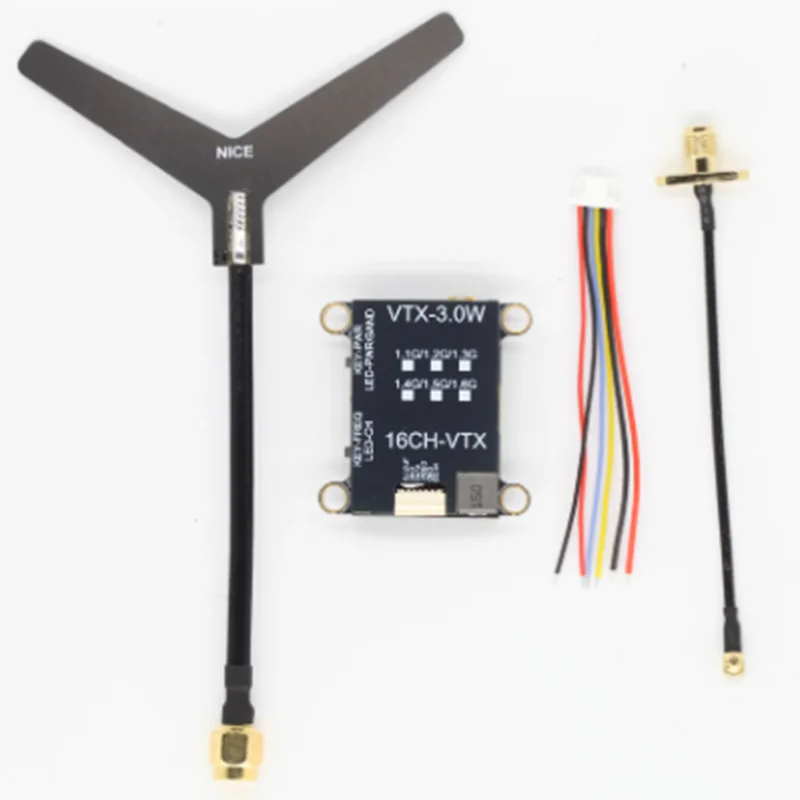 Installation du transmetteur FPV 1.2G 3W 3000mW haute puissance sur un drone avec support de montage