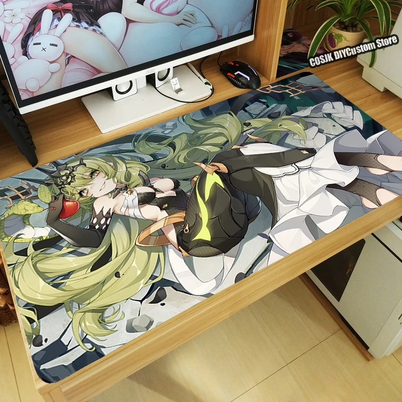 ο ִϸ̼   ī̺ Arona 콺 е    Ű ũ Ʈ Mousepad Ʈ Playmat Kawaii  ׼