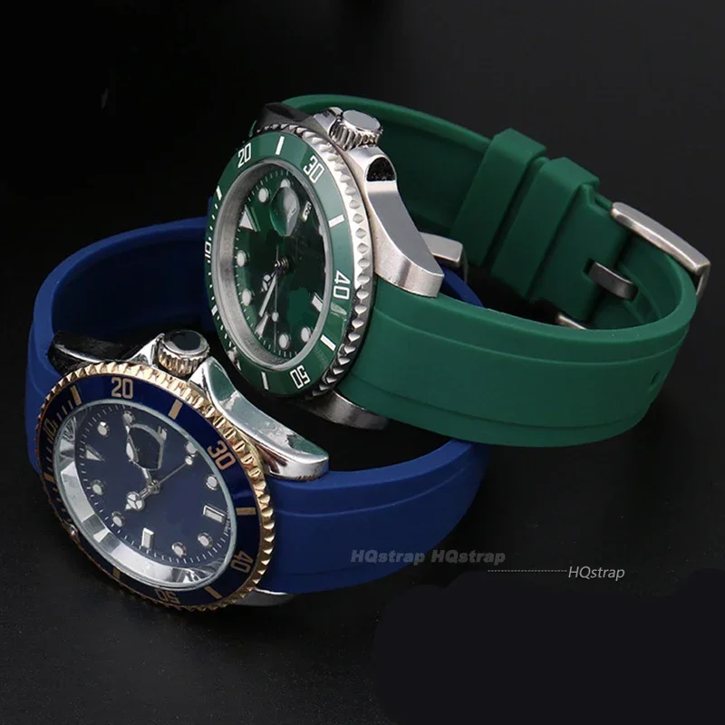 Premium Silicone Replacement Watchband - Universal Fit Wrist Strap