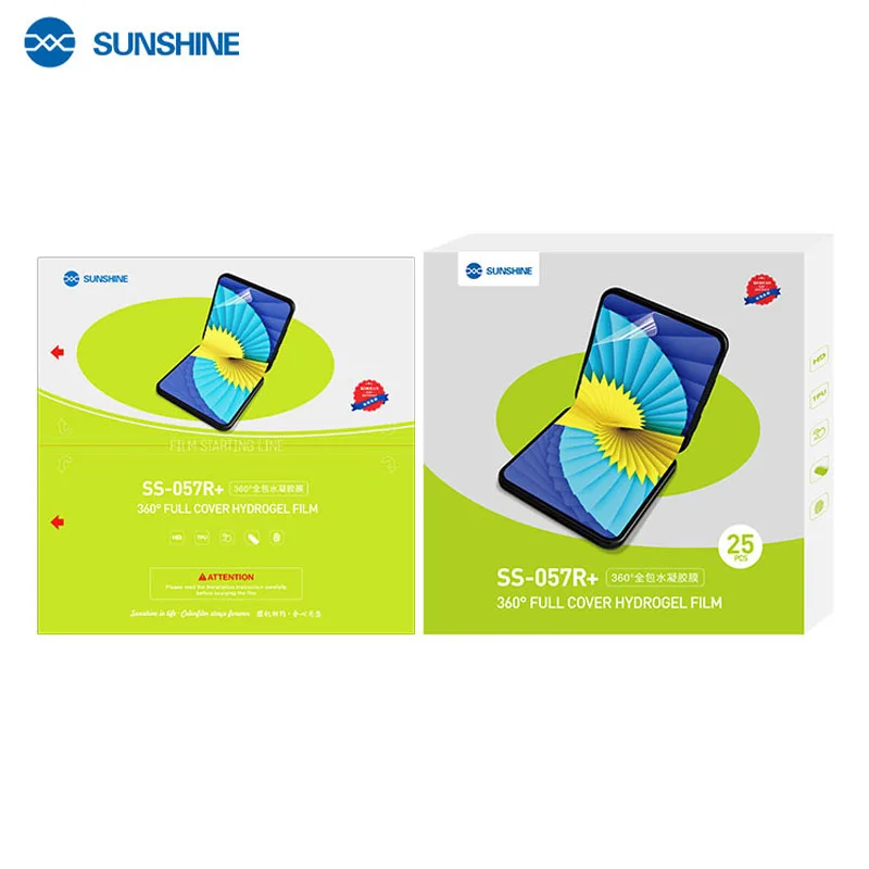 

SUNSHINE SS-057R+ 360° All-inclusive Hydrogel Film Specially Developed for Folding Screens Free to Fold and Fit Tightly 0.1mm HD