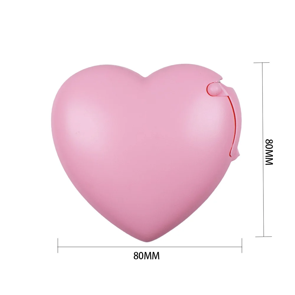 Eyelash Extension Tape Cutter Round/Heart Cutter Dispenser Adhesive Tape Holder Grafting Eyelash Plastic Tapes Cutting