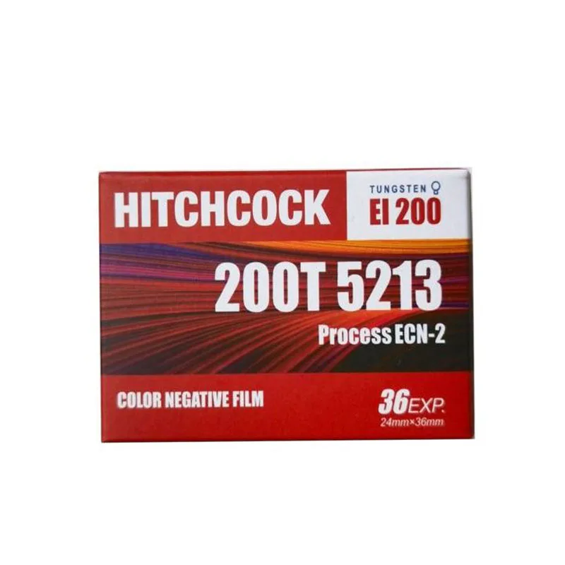 135 Film HITCHCOCK 5213（200T) ISO Color Negative 36 Sheets ECN-2 135 Film Vision3 36EXP For Kodak H35 M35 35mm Film Cameras﻿